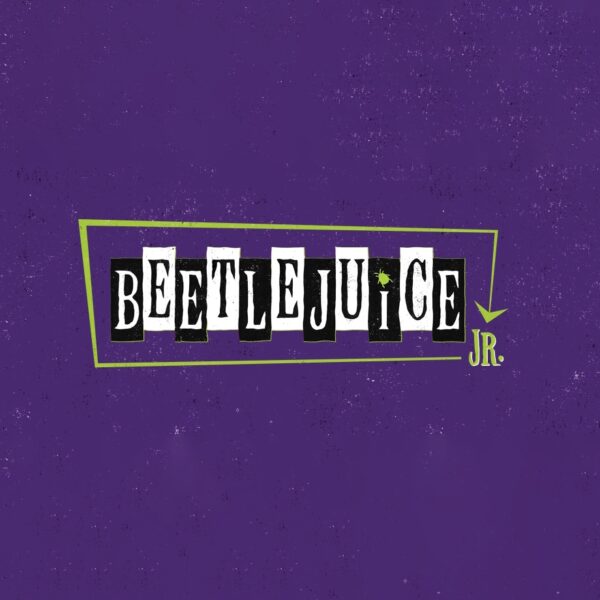 Logo of Beetlejuice Jr - musical theatre show for teens