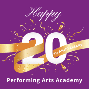 20th anniversary and ribbons