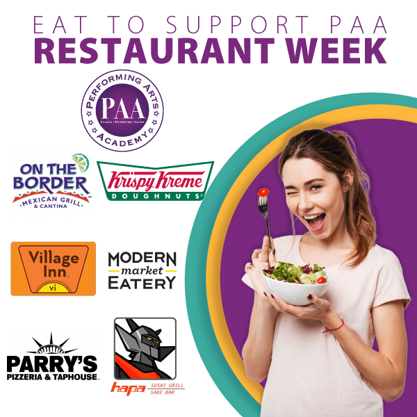 EAT TO SUPPORT PAA – RESTAURANT WEEK!