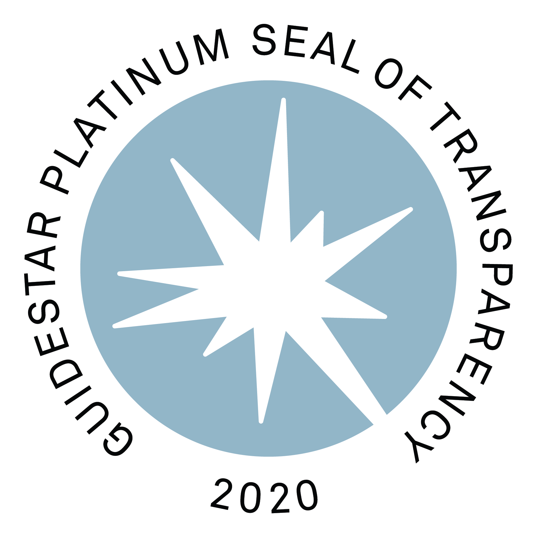 PAA Earned a 2020 Platinum Seal of Transparency